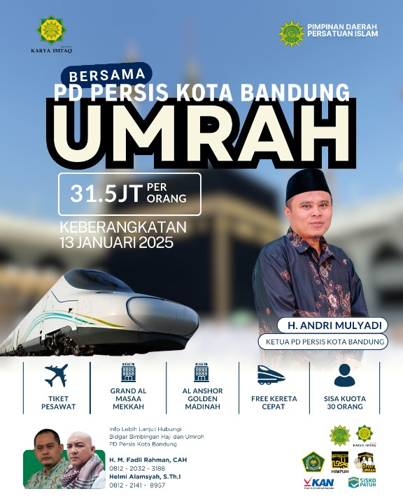 Umroh Bersama PD PERSIS Kabupaten Mandailing Natal